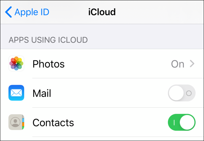 Aplicaciones de iCloud en iPhone