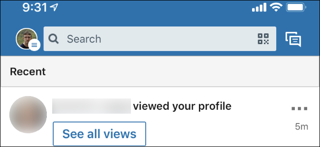 LinkedIn muestra que alguien vio tu perfil