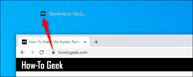 Creación de un enlace de acceso directo de escritorio a una página web con Google Chrome en Windows 10