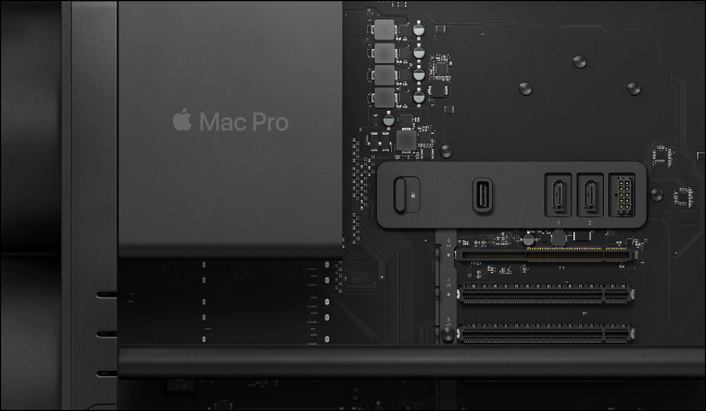 El hardware de Mac Pro.