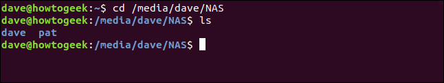 acceder a directorios compartidos de samba en una ventana de terminal