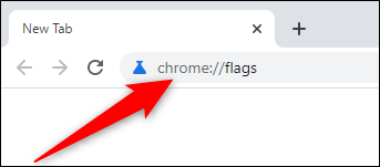 Abra Chrome y visite el menú de banderas