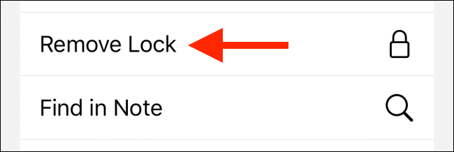 toque el botón Eliminar bloqueo en la hoja para compartir de iOS