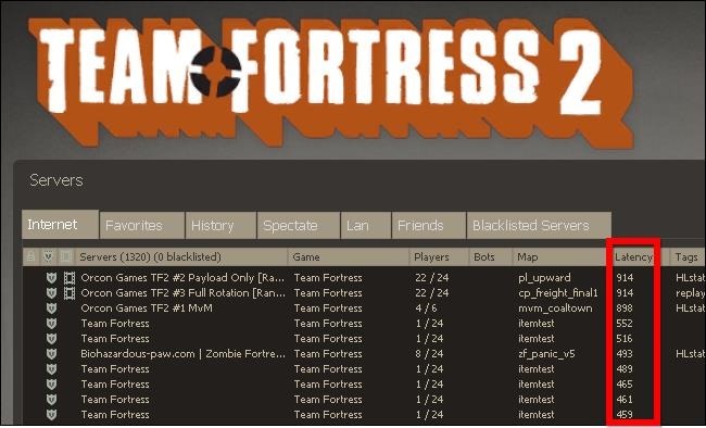 latencia de team fortress 2