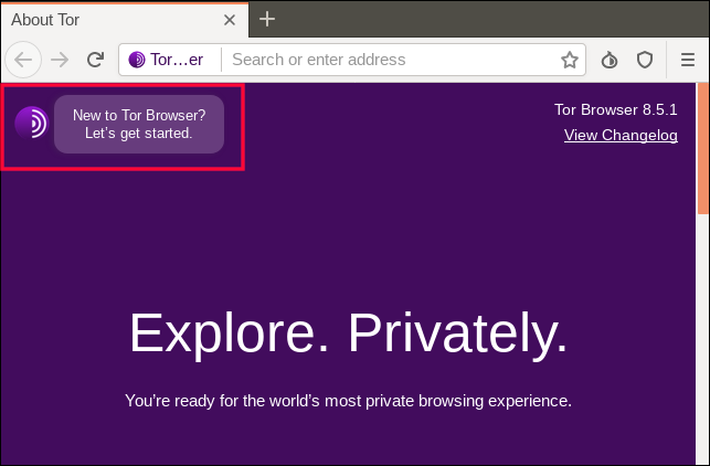 ¿Nuevo en el navegador Tor?  enlace