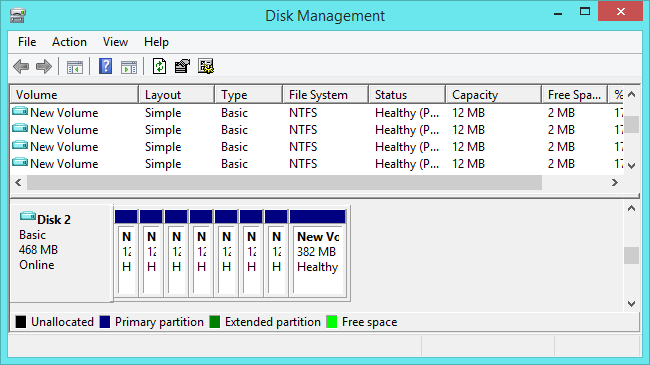 Windows-8.1-gpt-administración-de-discos-con-más-de-cuatro-particiones-primarias