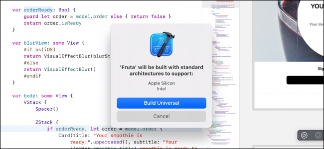 Construyendo una aplicación universal en Xcode