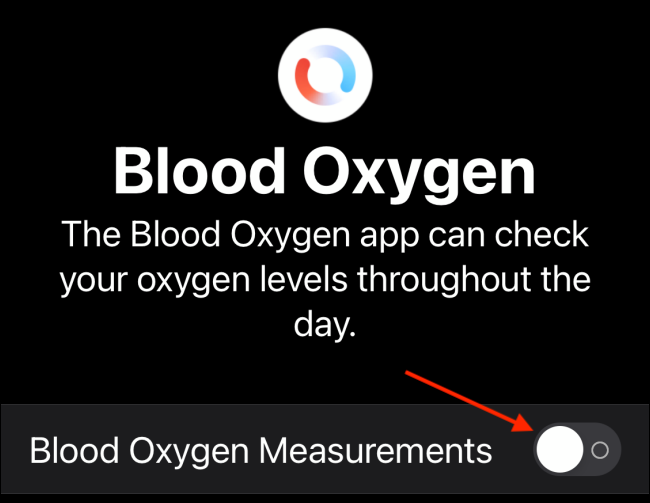 Tap Mediciones de oxígeno en sangre