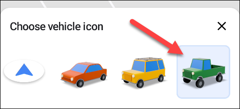 elige un icono de vehículo