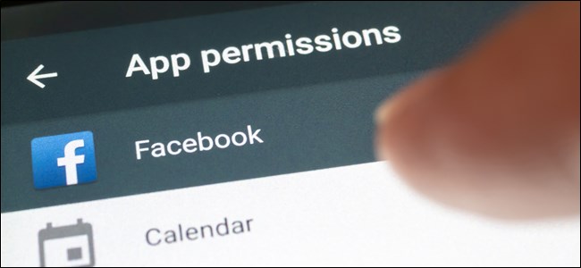 Permiso de la aplicación de Facebook en Android