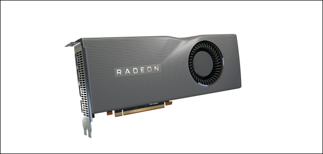 Una tarjeta gráfica AMD Radeon.