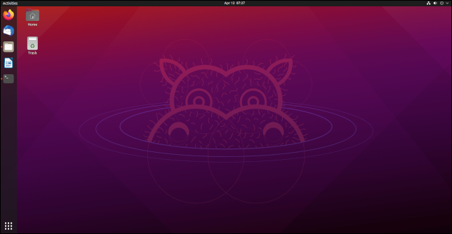 El escritorio predeterminado de Ubuntu 21.04