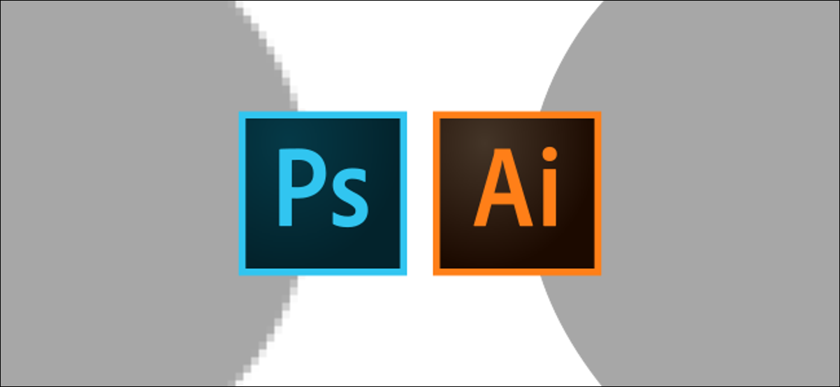 Logotipo de Photoshop e Illustrator