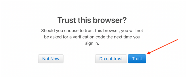 Trust Browser para iCloud Mail
