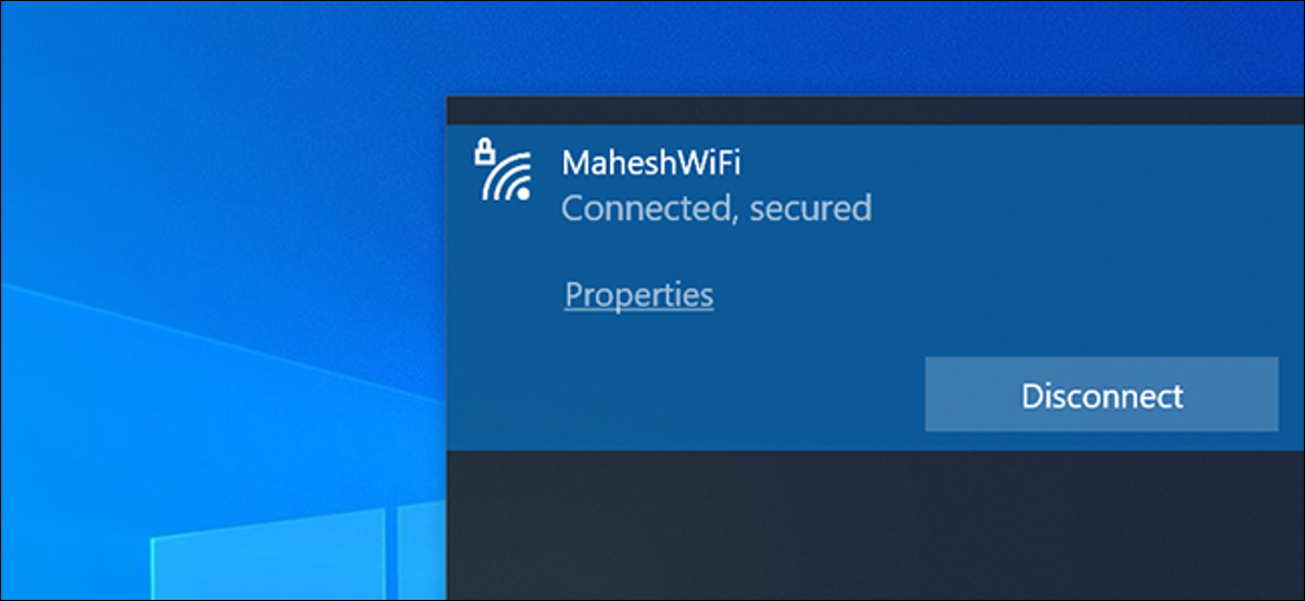 Verifique la intensidad de la señal de Wi-Fi en Windows 10