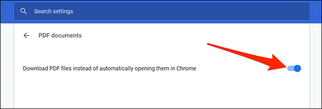 Descargar la opción PDF en Chrome