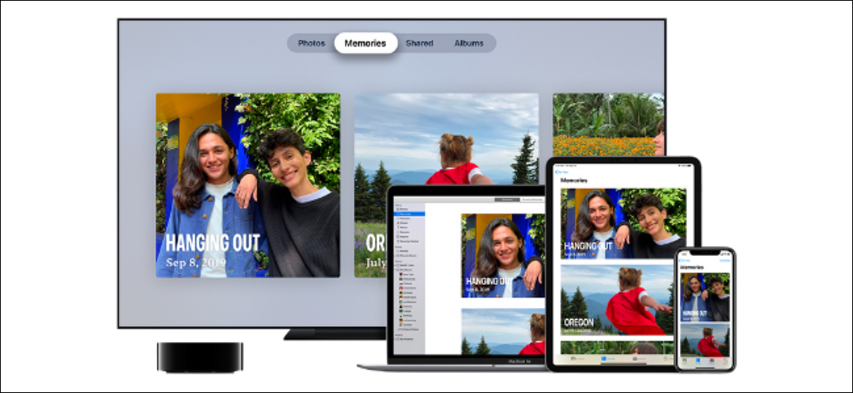 Función de fotos de iCloud en dispositivos Apple