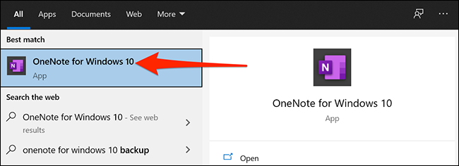 Acceda a OneNote para Windows 10