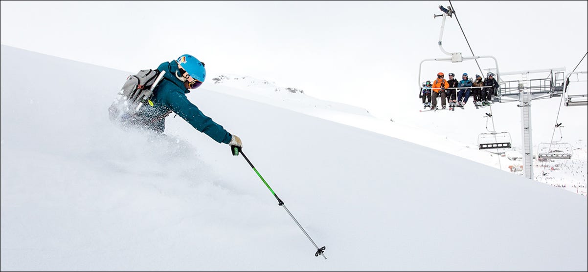 imagen de vista previa que muestra al esquiador