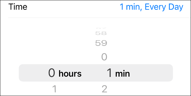 Establecer el límite de tiempo de pantalla de la aplicación en iOS