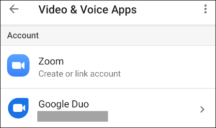 google duo ya está configurado