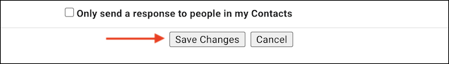 Haga clic en el botón "Guardar cambios" para guardar las preferencias. 