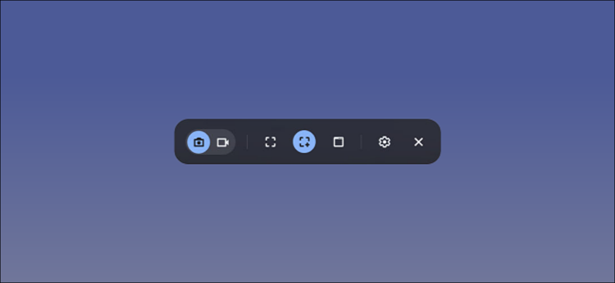 Superposición de captura de pantalla en Chromebooks