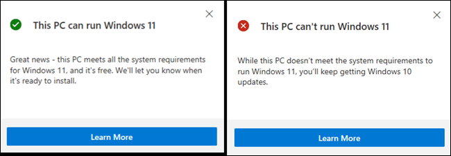Información sobre cómo ejecutar Windows 11 en su PC.