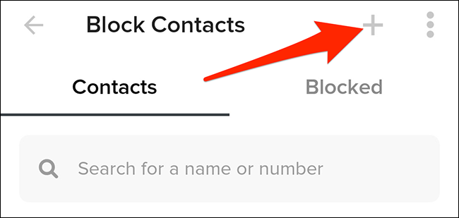 Seleccione el signo "+" (más) para agregar un contacto en Tinder.
