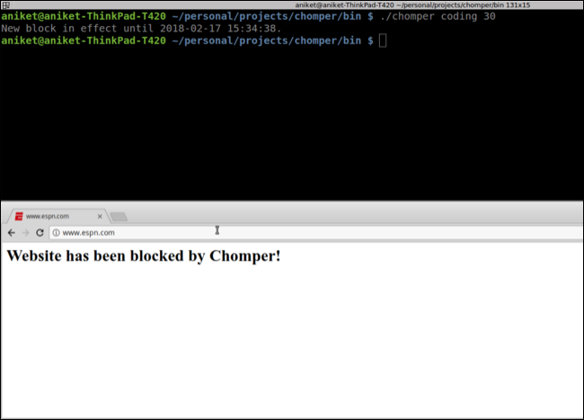 Chomper لنظام التشغيل Linux