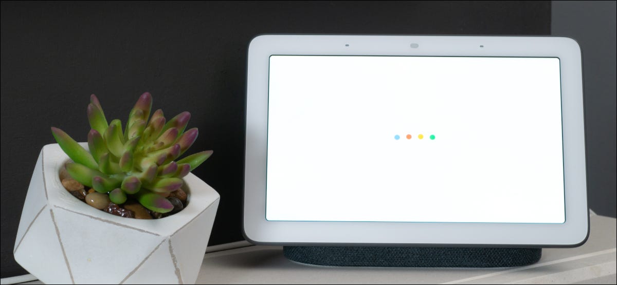 reinicio de google nest hub