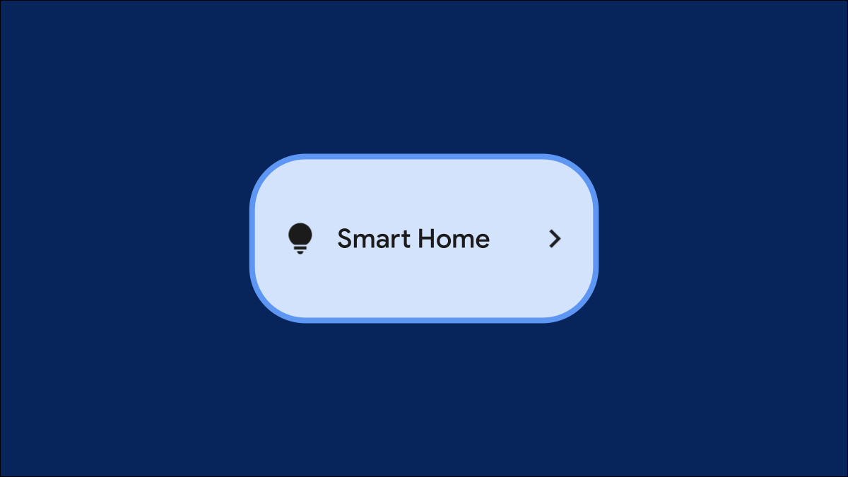 Mosaico de Smart Home de Android 12.