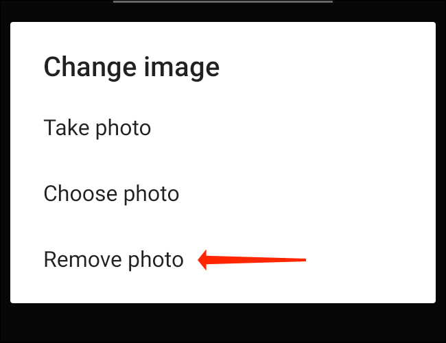 Toca "Eliminar foto" para eliminar una imagen de una lista de reproducción de Spotify.