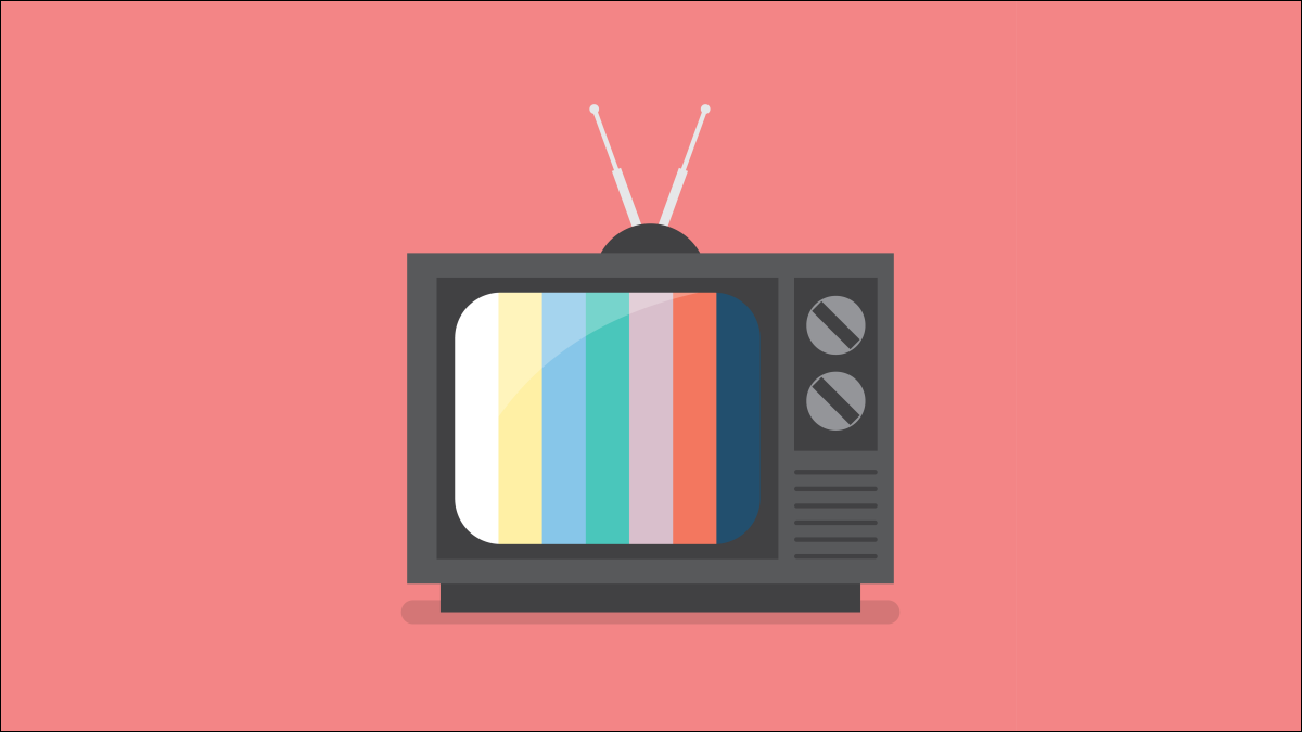 Una imagen estilizada de una televisión retro.