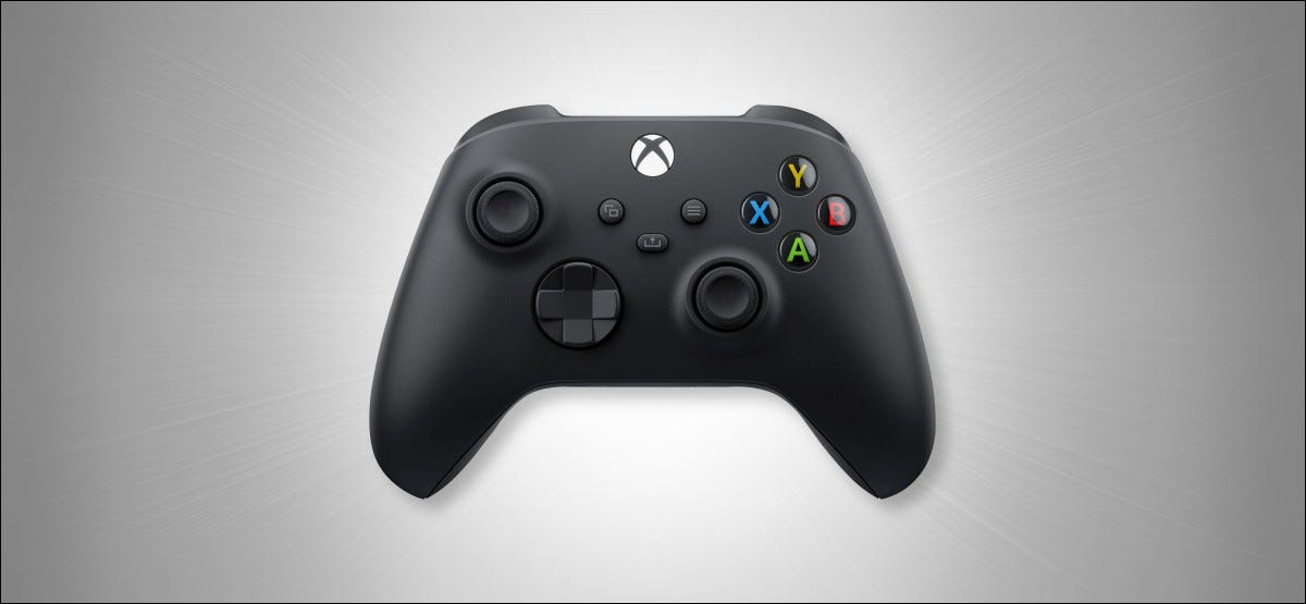 Un control inalámbrico Xbox en Gray Hero