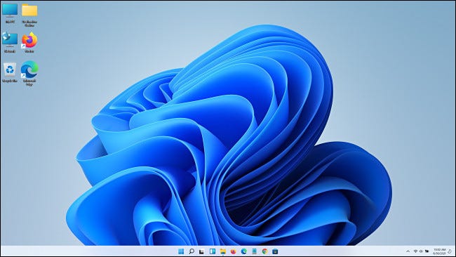 El escritorio de Windows 11 Preview