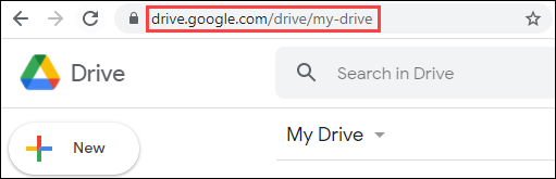 Vaya al sitio web o la aplicación de Google Drive.