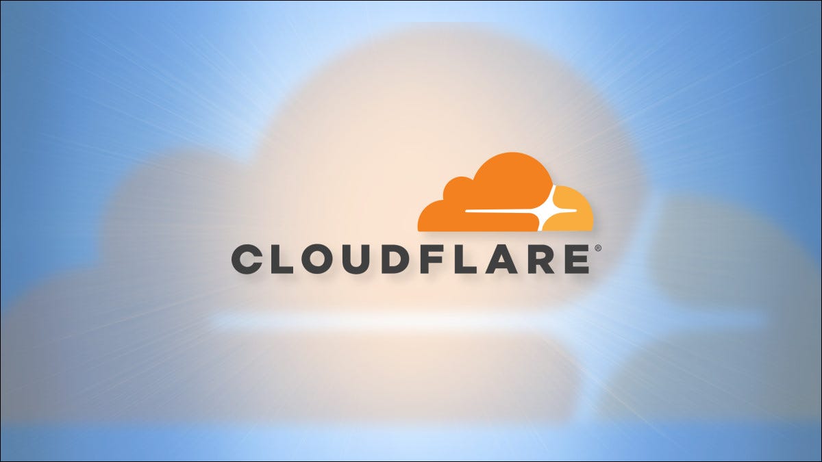 El logotipo de Cloudflare