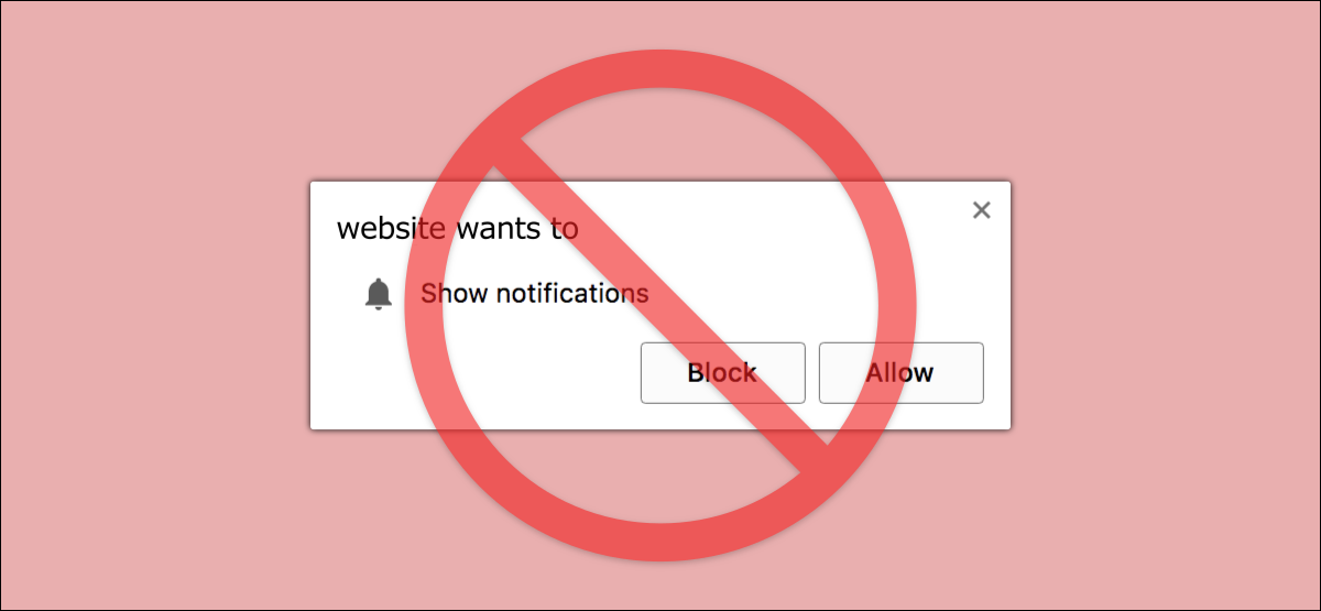 ventana emergente de notificación de Chrome