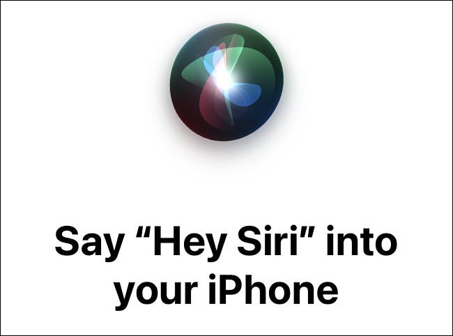 Di "Hey Siri" en tu iPhone o iPad.