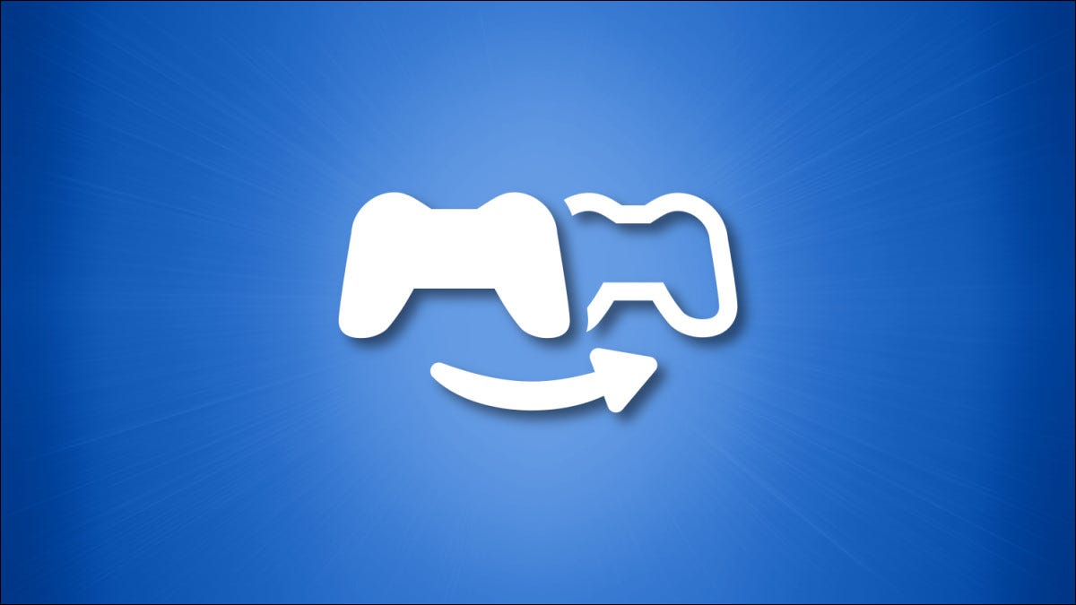 Logotipo de Sony PlayStation Share Play sobre un fondo azul.