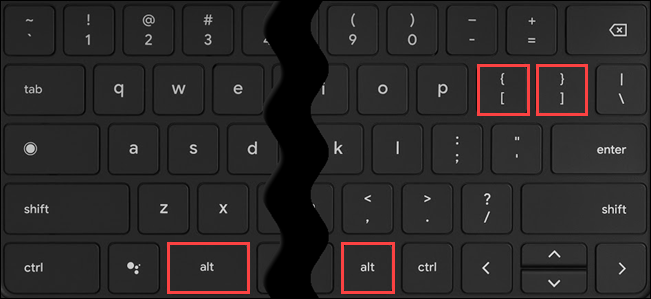 Use Alt + [o Alt +] para mover la ventana actual hacia la izquierda o hacia la derecha.