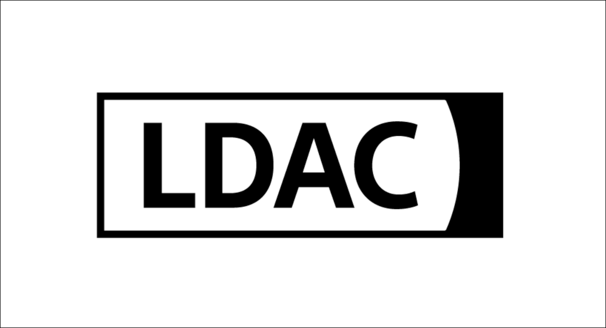 LDAC sobre un fondo blanco