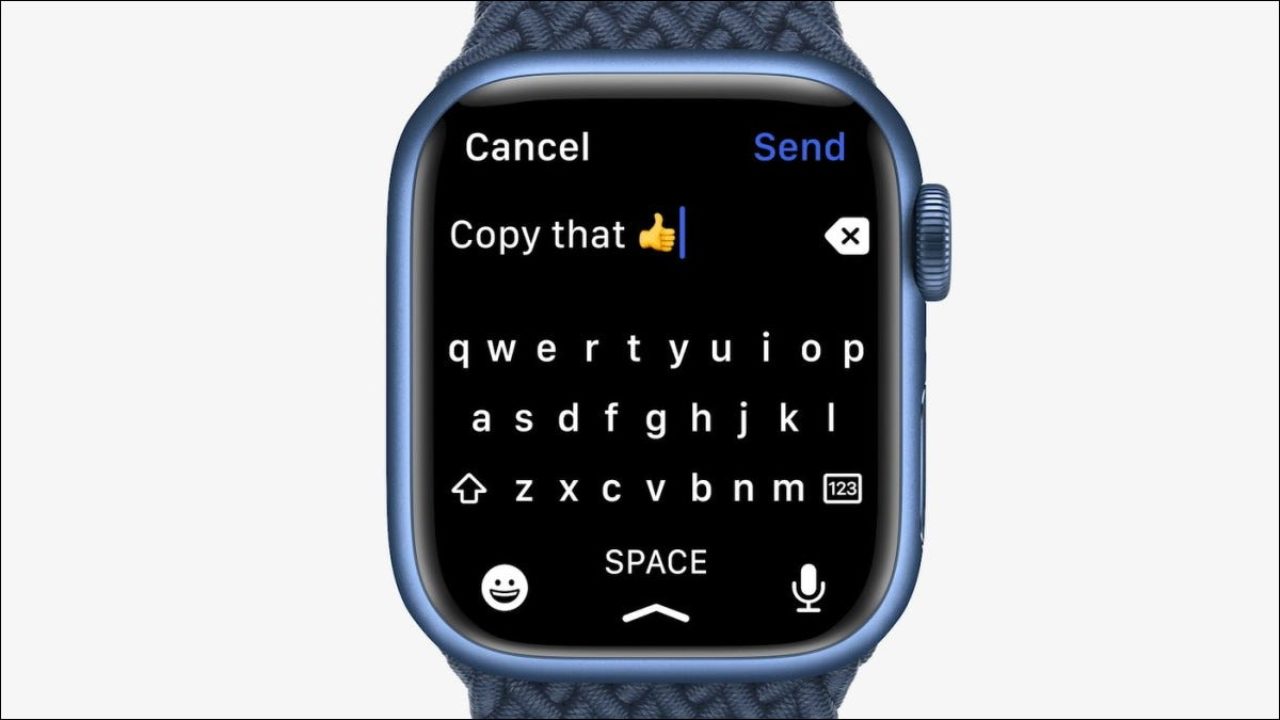 ▷ Apple Watch Series 7 trae un teclado completo a su muñeca - ResponTodo