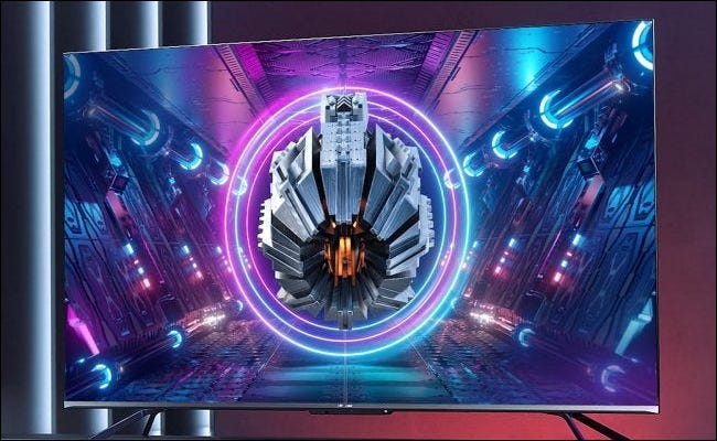 Hisense U7G con retroiluminación roja