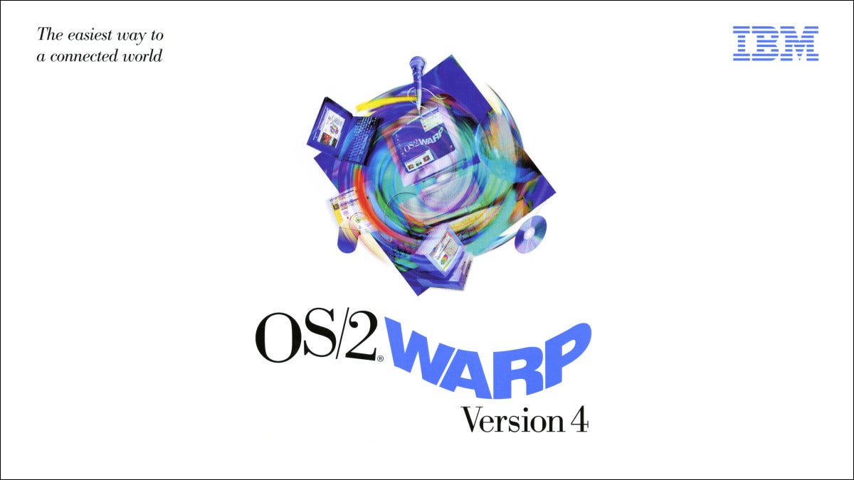 Ilustraciones de IBM OS / 2 Warp Versión 4