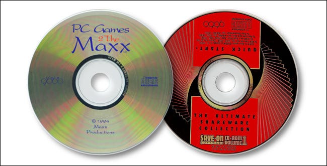 Dos CD de shareware