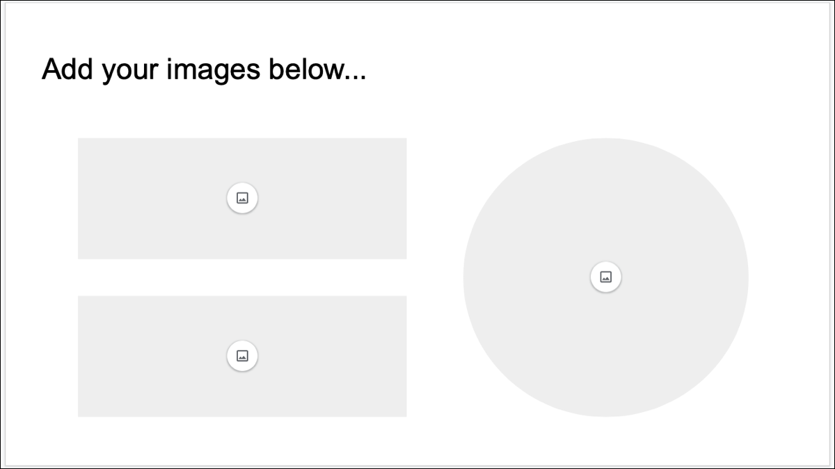 Marcadores de posición de imagen de Presentaciones de Google