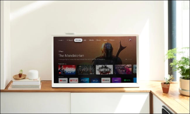 TV con pantalla de Google TV