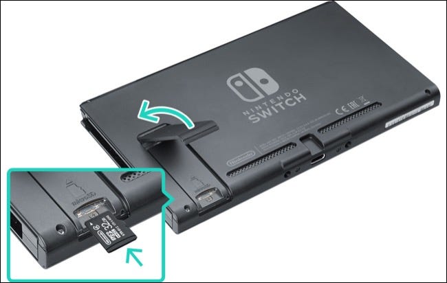 Cómo agregar una tarjeta de memoria a tu Nintendo Switch